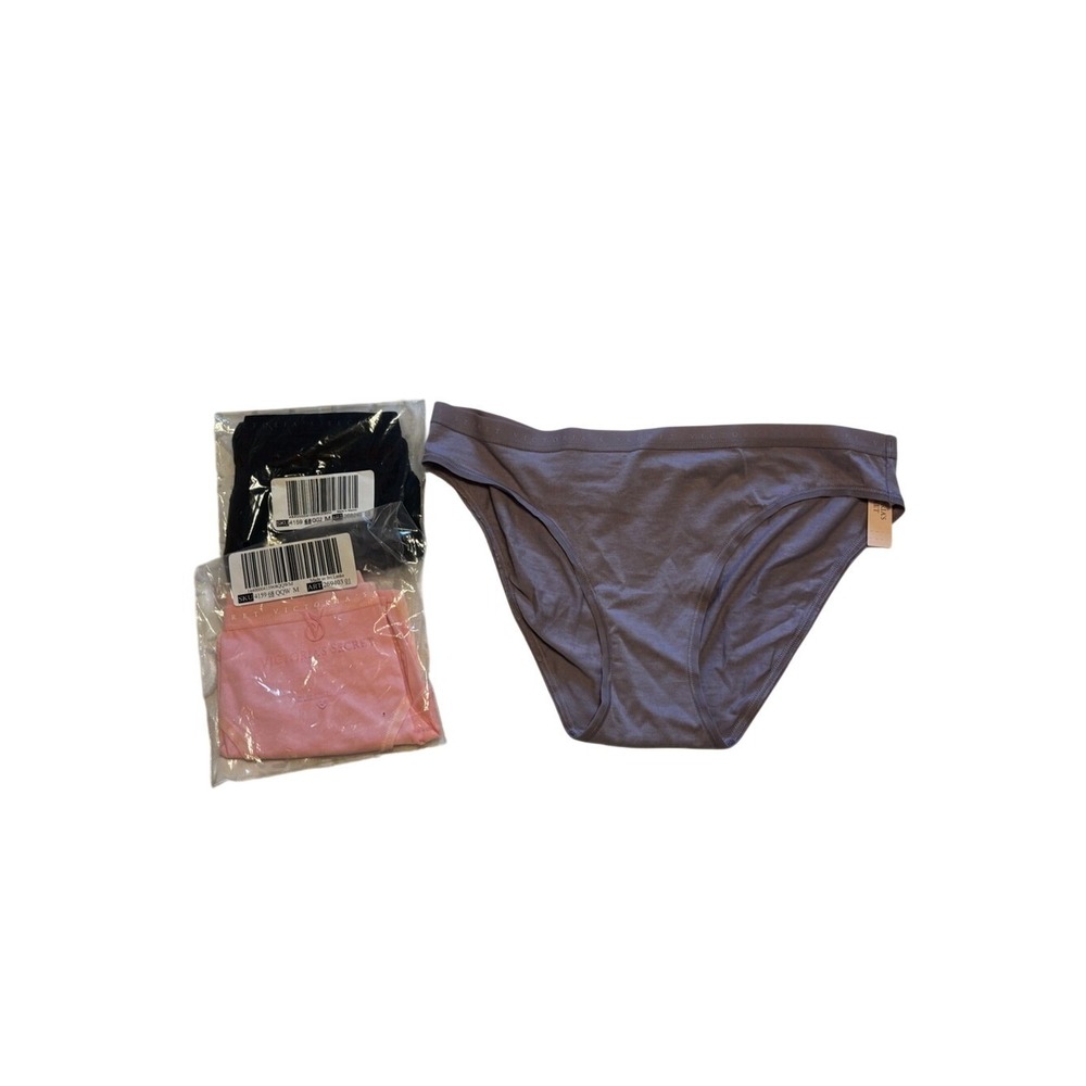 Bundle of 3 Victoria's Secret Bikini Underwear Panties NWT‎ size M